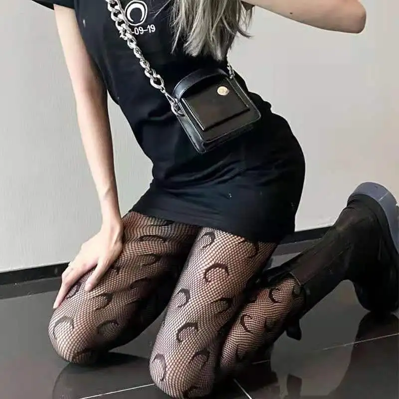Women Floral Tights High Waist Mesh Stockings Female Sexy Fishnet Pantyhose Hollow Elastic Thigh Sock Girl Cosplay Costumes |