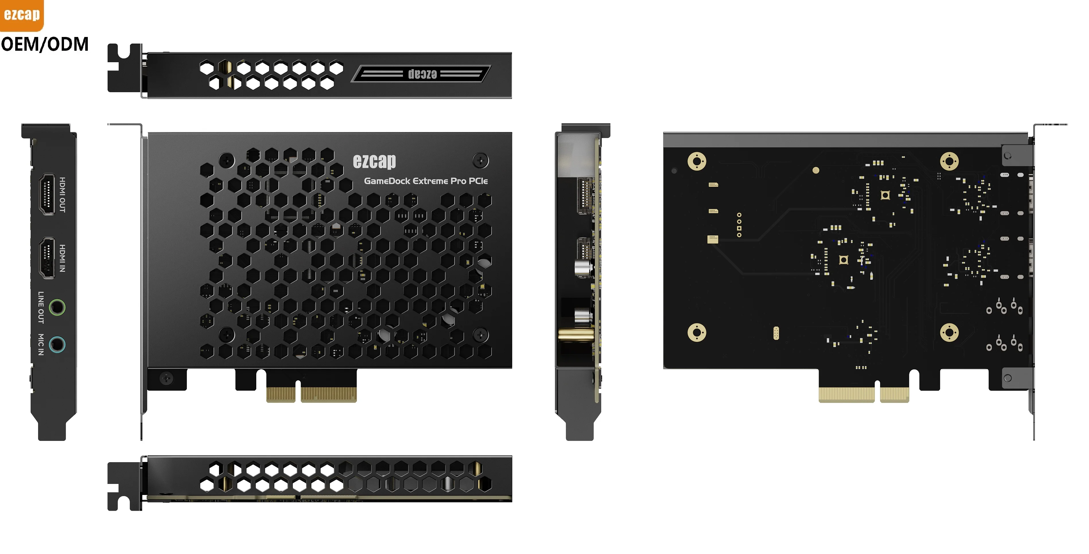 Новая карта видеозахвата ezcap406M GameDock Extreme Pro PCIe 2026 года: реальное 4K60 HDR VRR, запись видео 4K 2160p144 (art.: 3920dbdb48d41) - 3920dbdb48d41