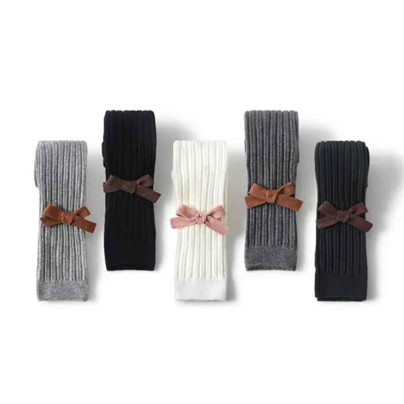 

Autumn New Arrival Baby Leggings kids Girls Baby Trousers Cute Fashion Bowknot Accessories Newborn Baby Pants Leggings