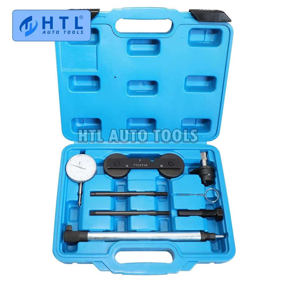 

T10171A набор инструментов для синхронизации двигателя для VW 1,4/1.6FSi 1,4 TSi 1,2 TFSi/FSi inc. Dial Gauge Tdc & Locking Tools