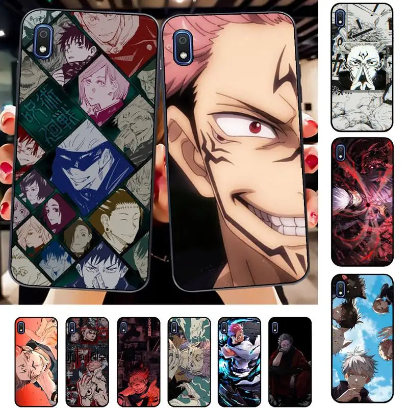 

Jujutsu Kaisen Anime Phone Case for Samsung A51 01 50 71 21S 70 31 40 30 10 20 S E 11 91 A7 A8 2018