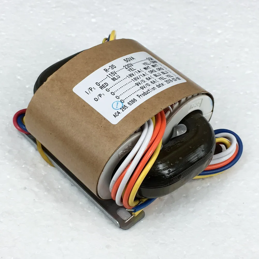 Трубчатый усилитель-трансформатор типа R для самостоятельной сборки