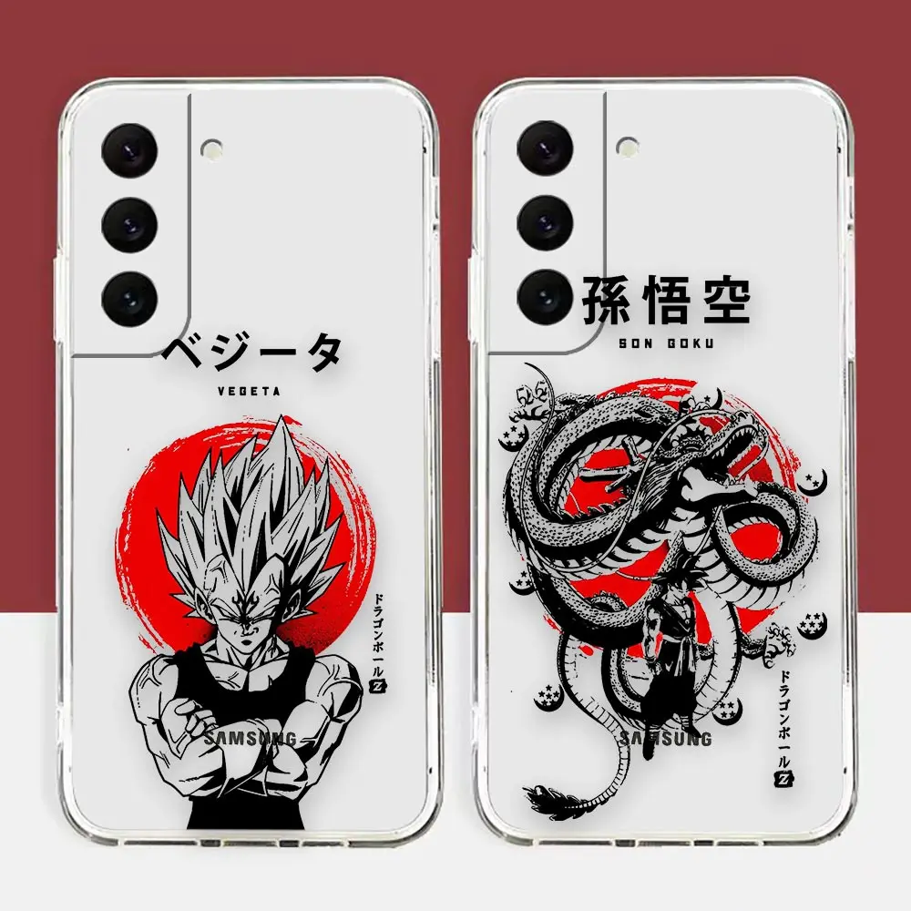 

Clear Case For Samsung S30 S22 S21 S20 S10 NOTE 20 10 A03S A03 A02S FE LITE ULTRA PLUS PRO 5G Case Anime D-Dragon Ball-l G-GOKU