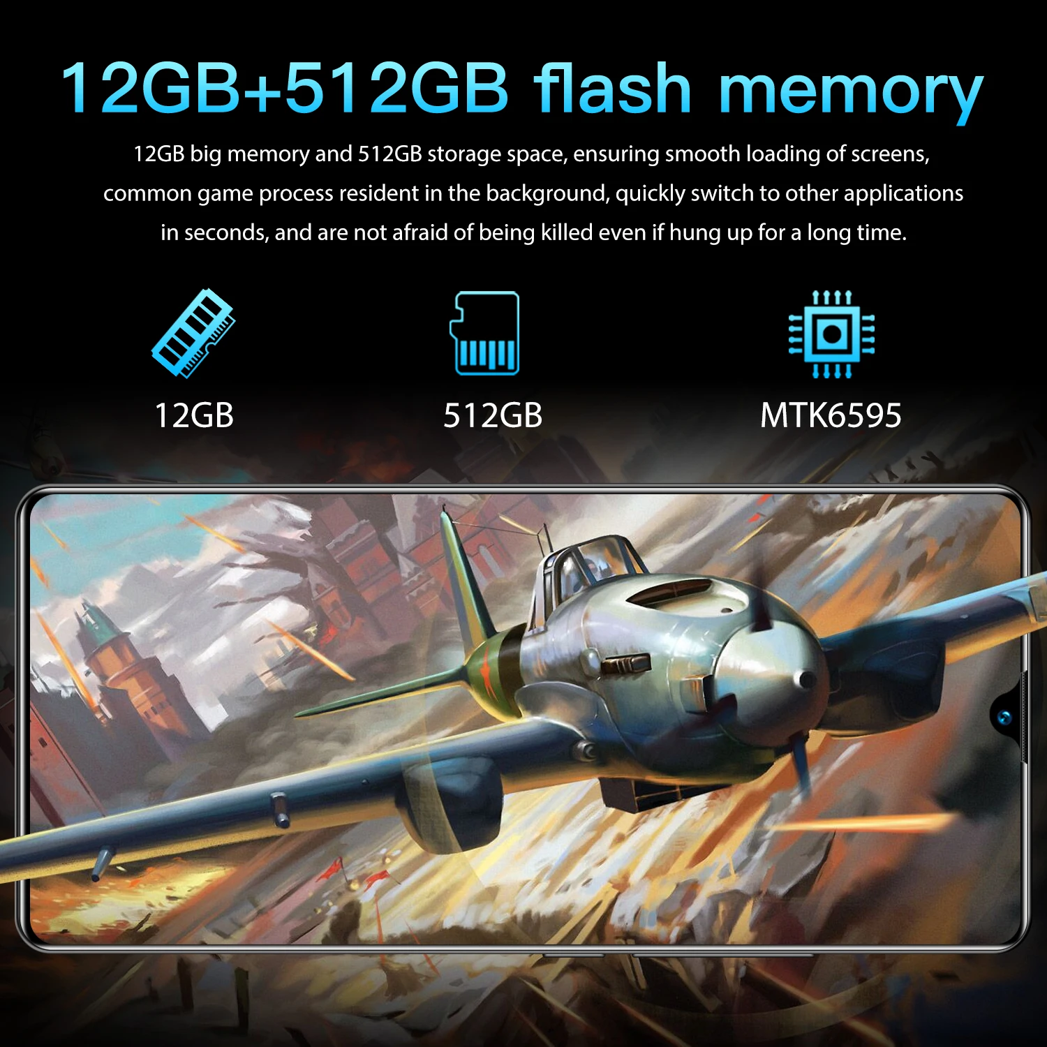 global version nova8pro 7 1inch hd screen 12gb ram 512gb rom smartphone dual simsd cell phone android 10 mobilephone celulares free global shipping