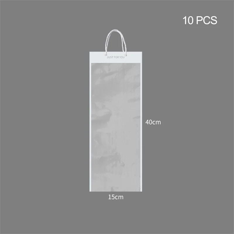 

Прозрачные пакеты для цветов WHPHous, 10 шт.