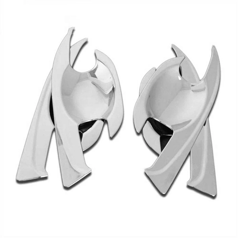 

4 шт., хромированные наклейки на дверную ручку автомобиля для Nissan Navara NP300 2015-2020