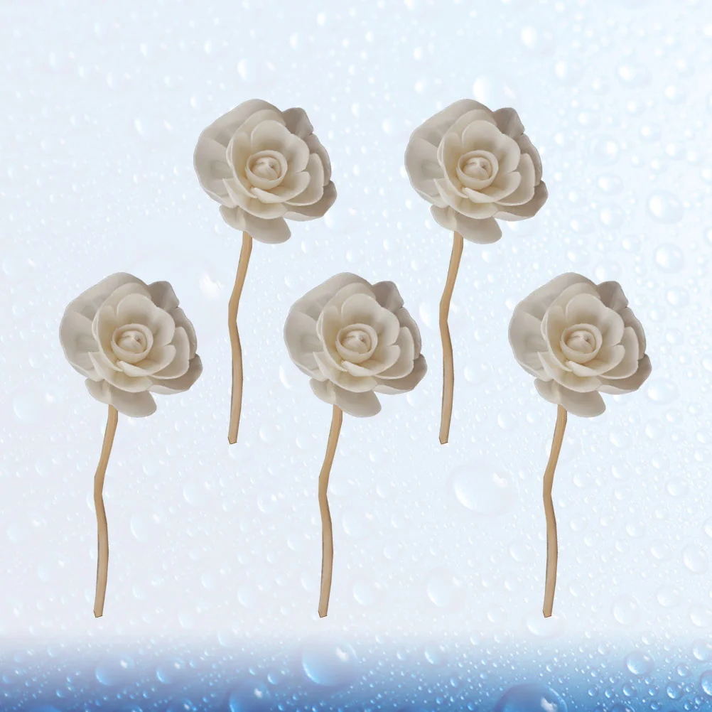 

5 Pcs Aroma Diffuser Reed Air Freshener Sticks Oil Fragrance Perfume Scented Carrier