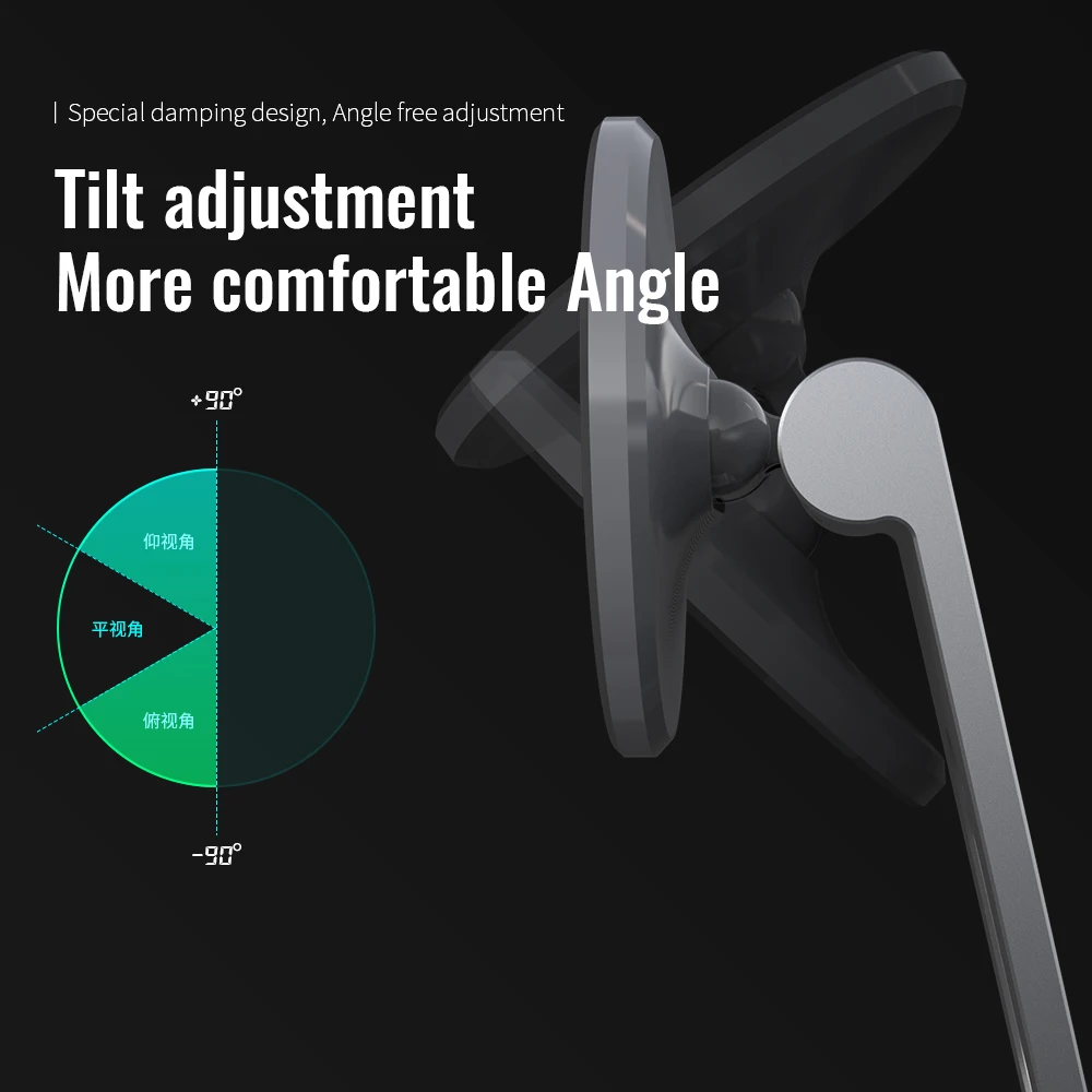 magnetic phone holder tablet stand for iphone for ipad magnet bracket aluminum holder desktop support mount for phone tablet free global shipping