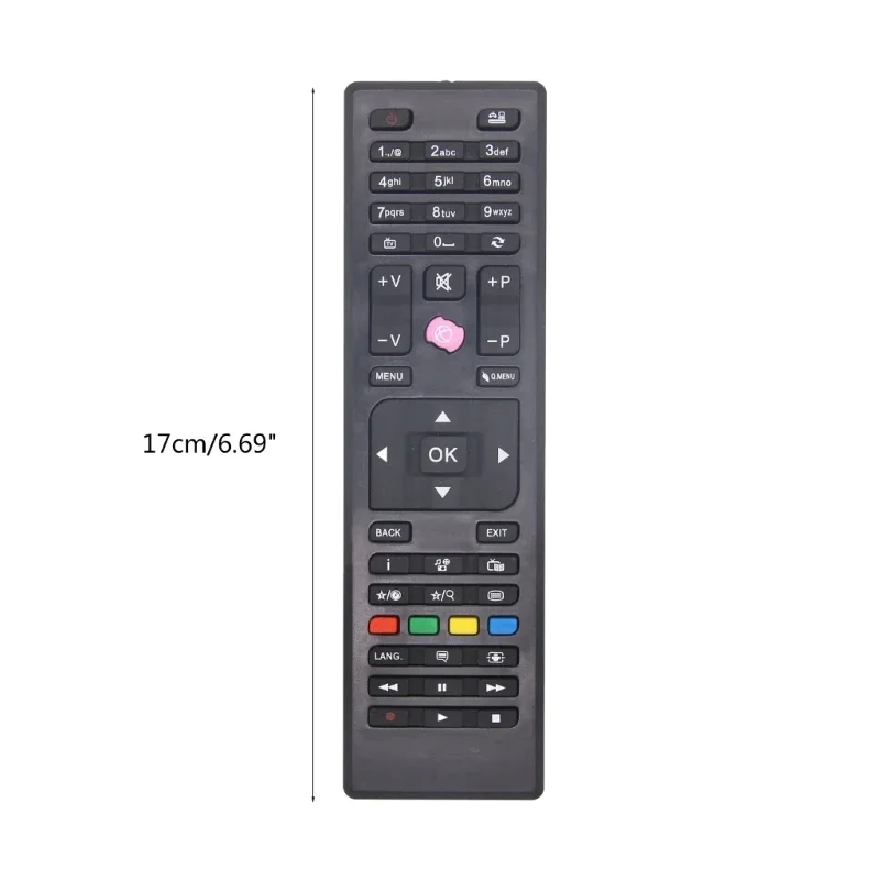 Фото RC4875 RC4870 RC4849 Пульт дистанционного управления для телевизора ДЛЯ JVC VESTEL SELECLINE HITACHI TECHWOOD Telefunken Finlux TE32182B301C10 32272HDDVDL №2