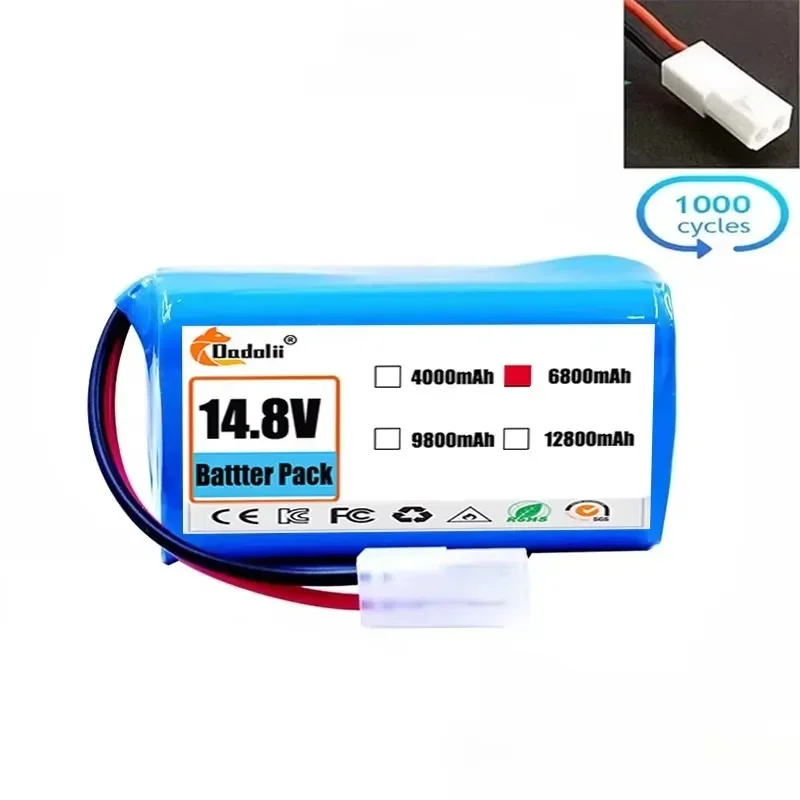 Литий-ионная батарея Dadolii 14.4В 12800 мАч для Xiaomi Mi Robot Vacuum-Mop Essential