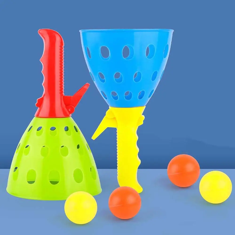 

Интерактивный мяч для занятий спортом на открытом воздухе, Обучающие игрушки, мяч для прыжков, двойная катапульта, игрушка для родителей и детей