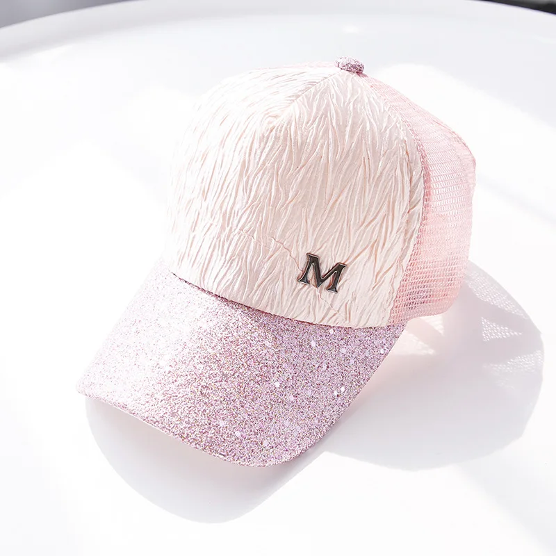 Кепка Мужская/Женская сетчатая дышащая бейсболка с плоским козырьком