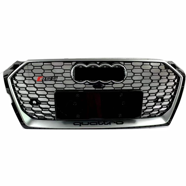 

Automotive Plastic Honeycomb Chrome Frame Grille for A5 Rs5 2017 2018 2019