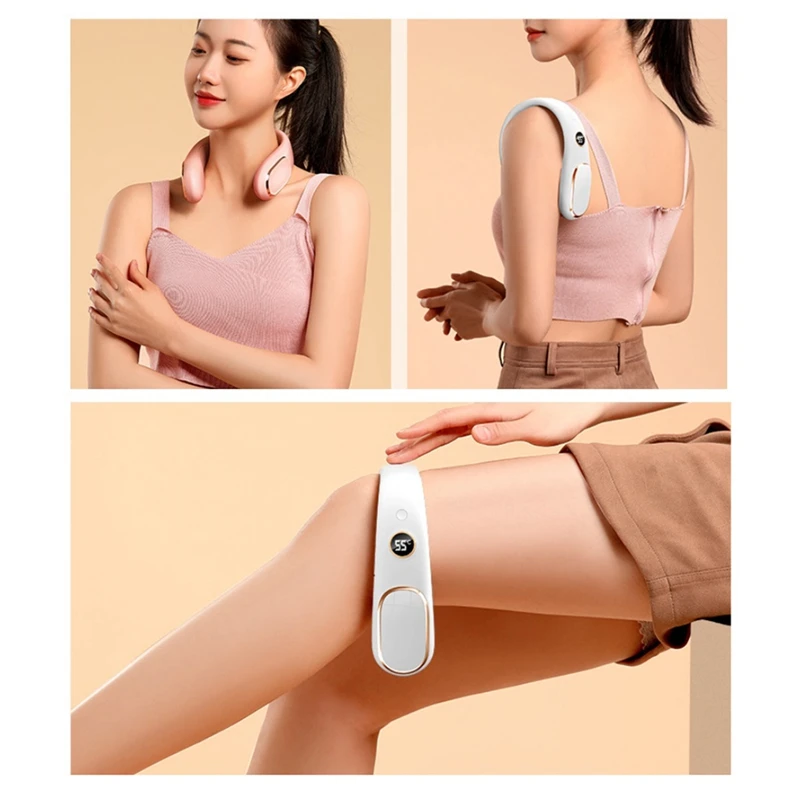 Подвесная грелка 8000 мАч зарядка через USB цифровой обогреватель для рук и шеи