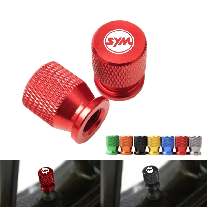 Фото 2 шт. для SYM Maxsym 400I 600I TL500 TL508 Jetx Jet X 125 150 Fiddle 2 3 4 колпачки клапана для шин, заглушки штока, аксессуары №1