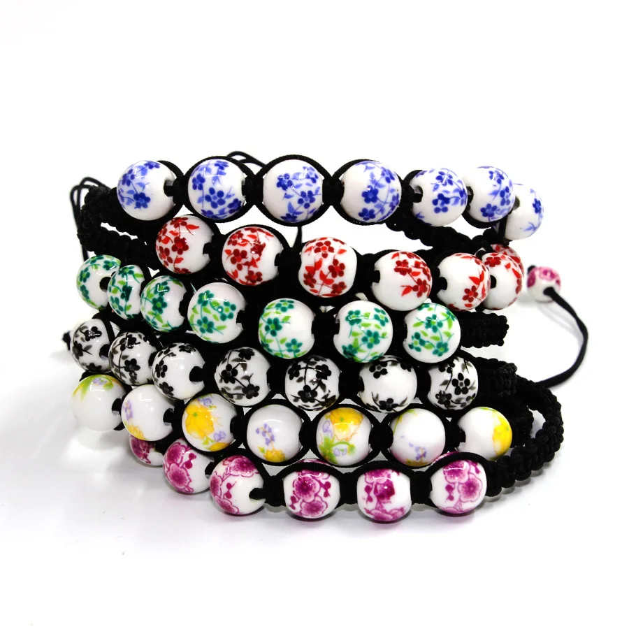 Оптовая продажа натуральный камень 8 мм семь цветов радуга 7 чакр браслет