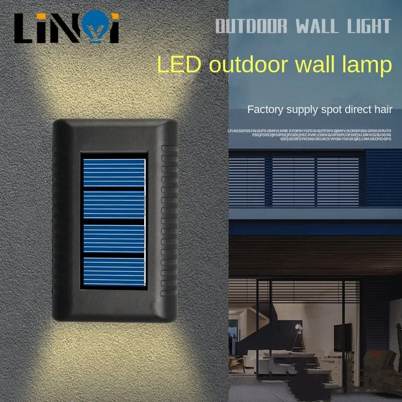 

Solar Lights Outdoor Home Garden Decoration Wall Light Garden Waterproof Light Sensing Night Lights Outdoor Garden Lighting