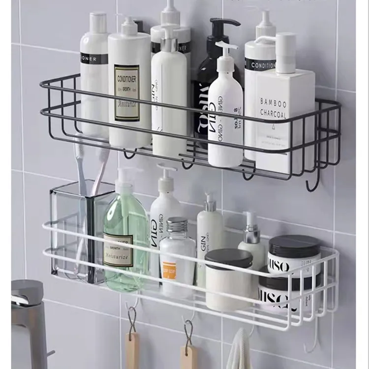 Настенный держатель для шампуня и ванной комнаты с присоской | Строительство