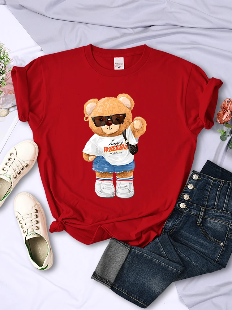 

Футболка женская летняя воздухопроницаемая с круглым вырезом в стиле хип-хоп