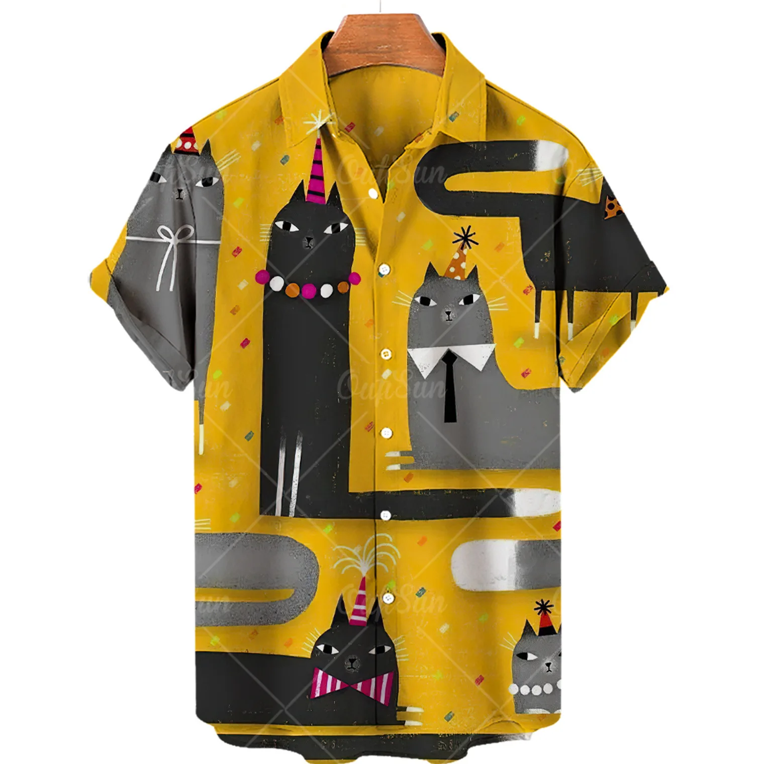 

Hawaiian Shirts Button Down Short Sleeve Beach Shirts Summer Casual Aloha