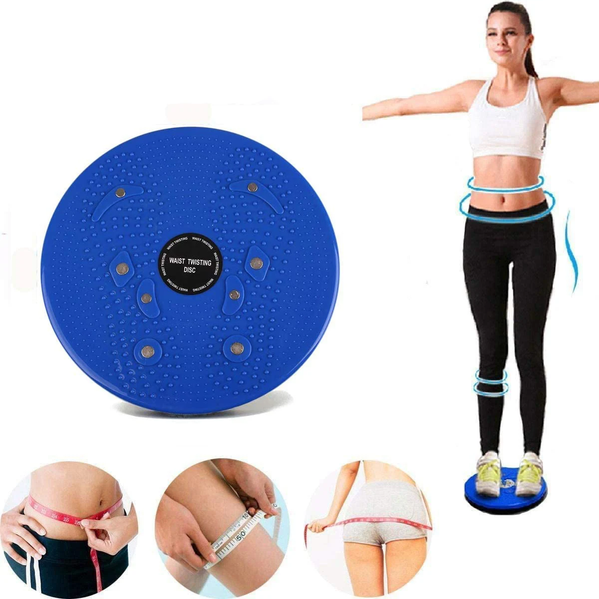 

Twist disk Magnetic Waist Wriggling plate slimming legs fitness Health thin waist exerciser Board