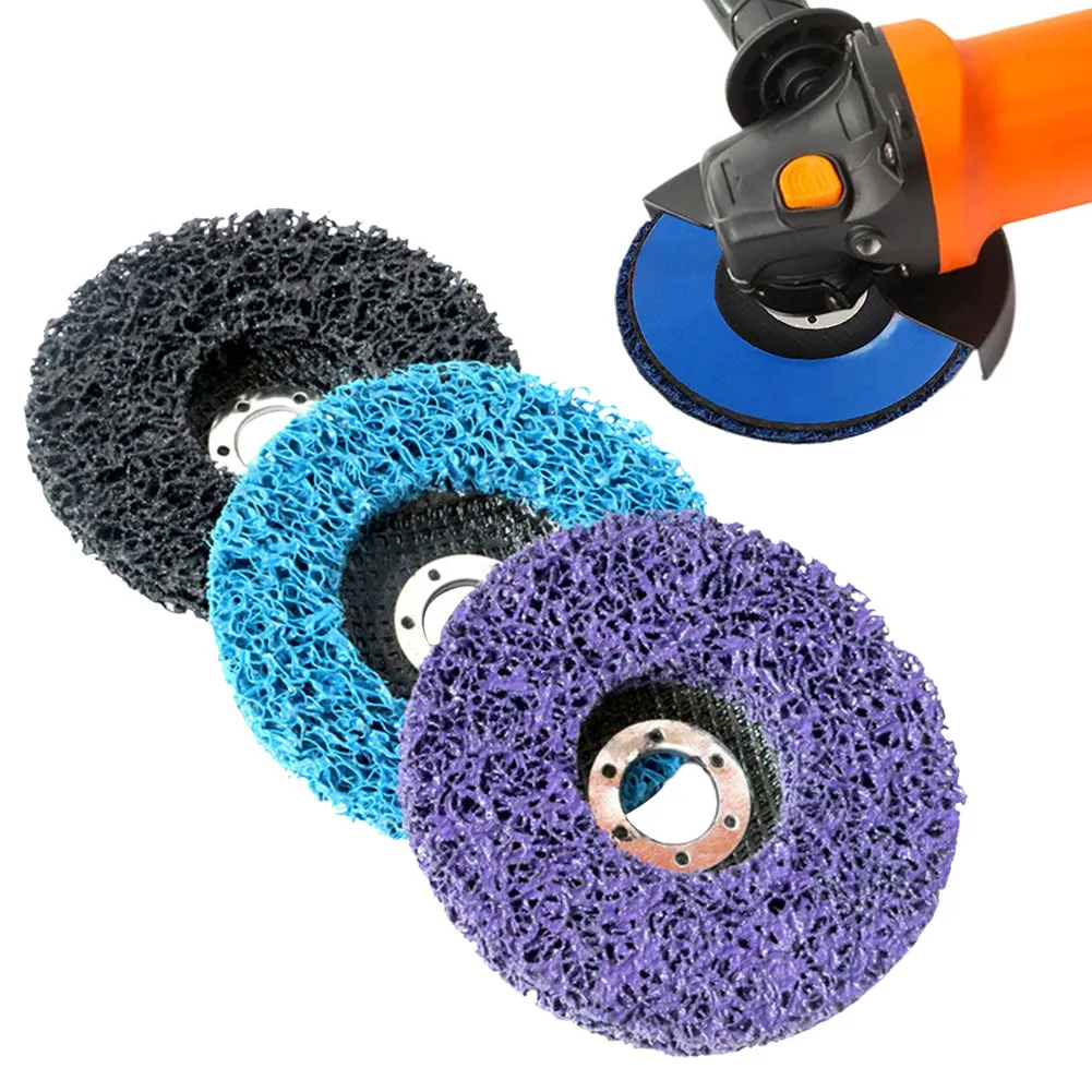 

125mm 5inch Diamond Grinding Wheel Poly Strip Disc Abrasive Wheel Paint Rust Removal Polishing Buffing Wheels Angle Grinder Tool