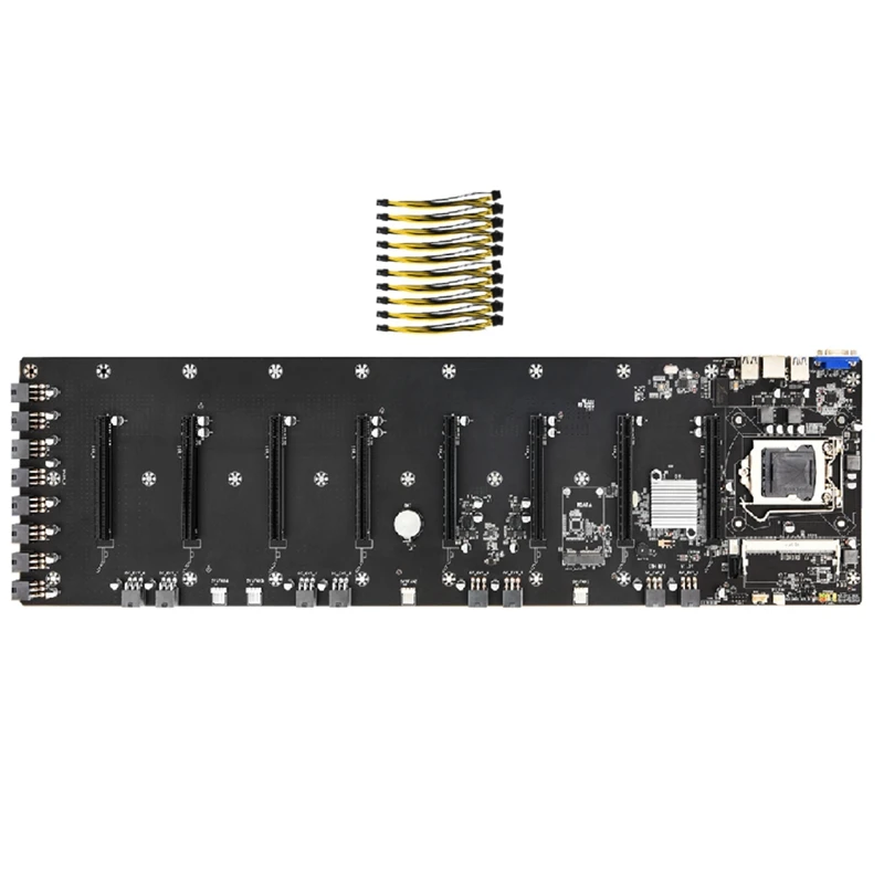 Семейная материнская плата V1.0Y поддерживает 8xpcie 16X слот X1 GEN1.1 скорость быстрой