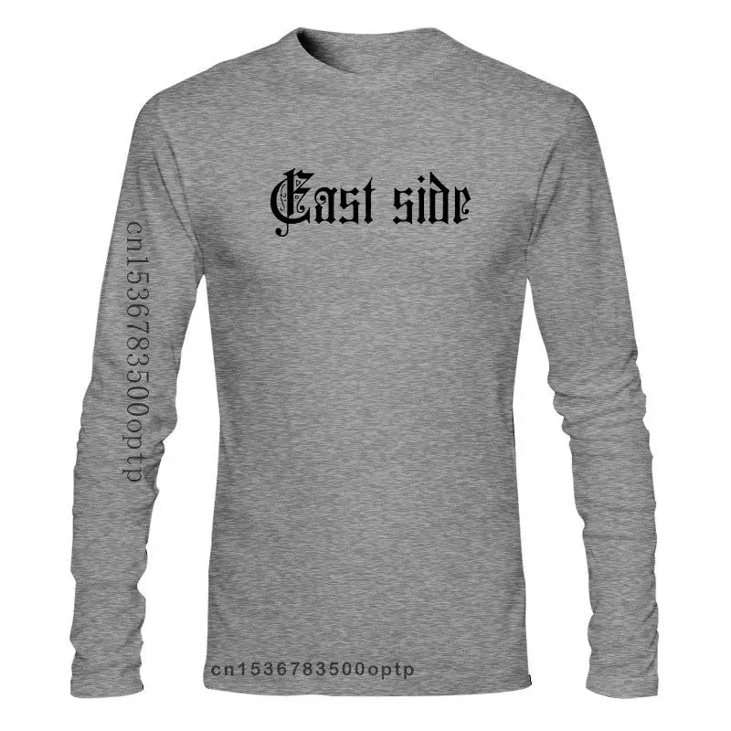 

Mens Clothing Summer Mens T Shirt EAST SIDE Printing Short Sleeve Creative Graphic 100% Cotton Casual Print Fashion Styletshirt