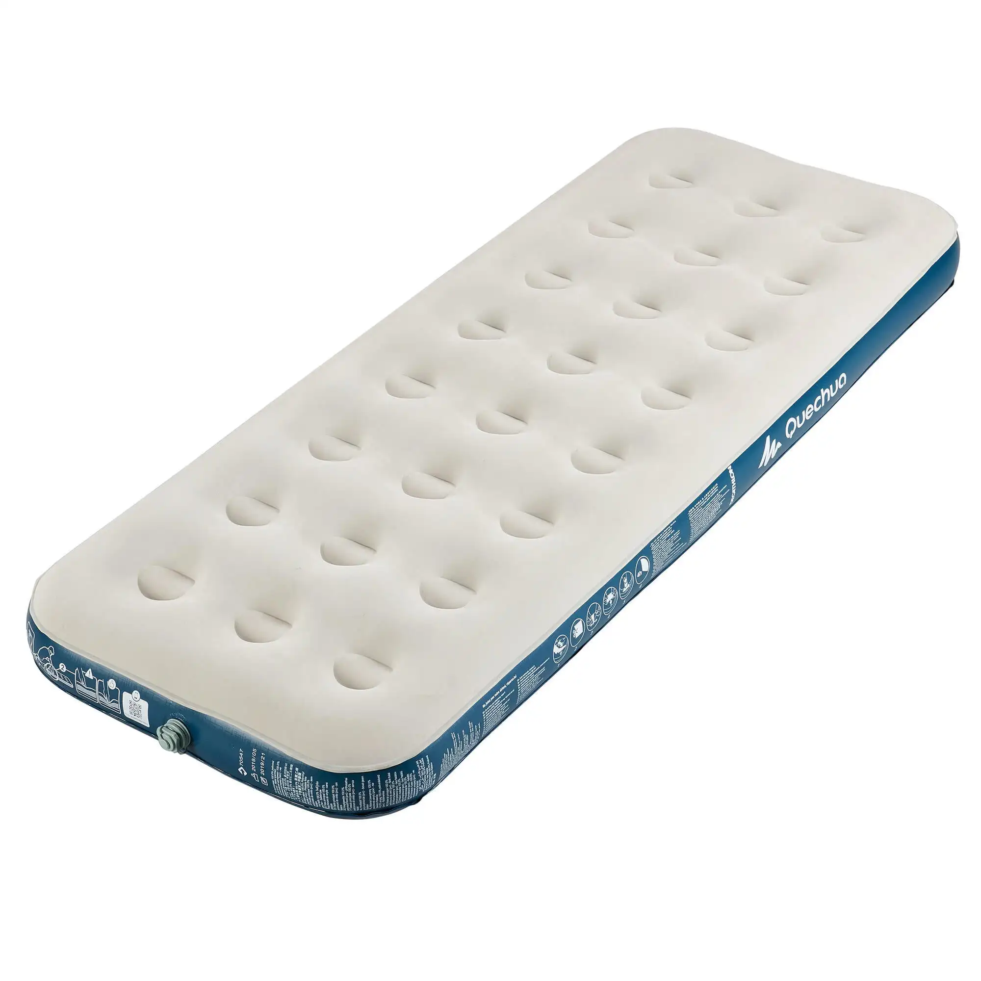 

, Camping Air Basic Mattress, Quick Inflating, Twin