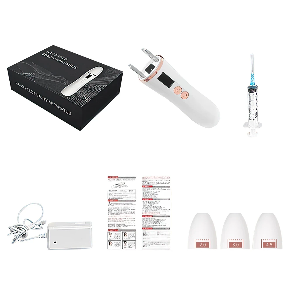 Ультразвуковое устройство 7D Mini Hifu для домашнего использования ручное лифтинга