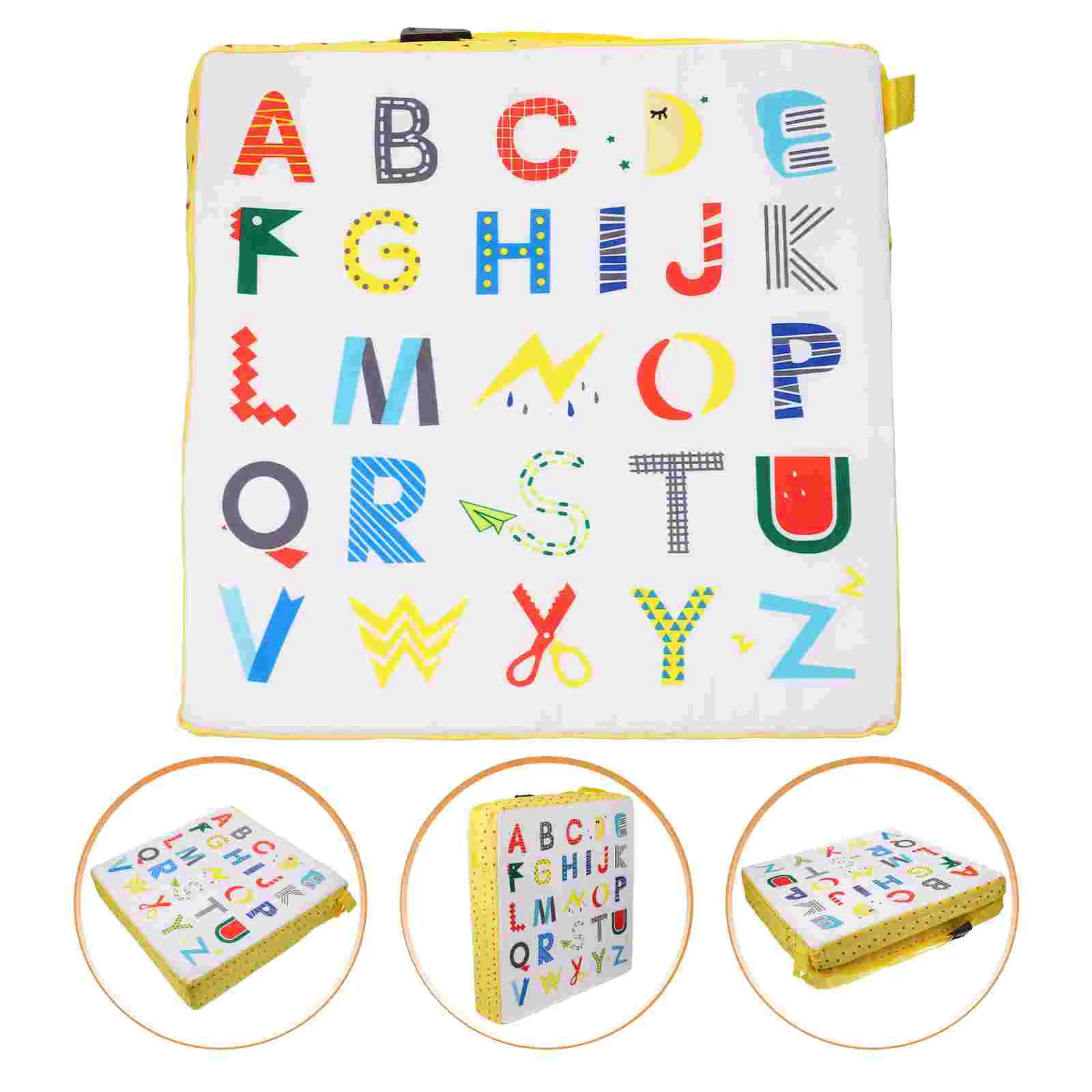 

Children's Dining Chair Mat Toddler Cushion Kids Booster Seat Increasing Height Without Backrest