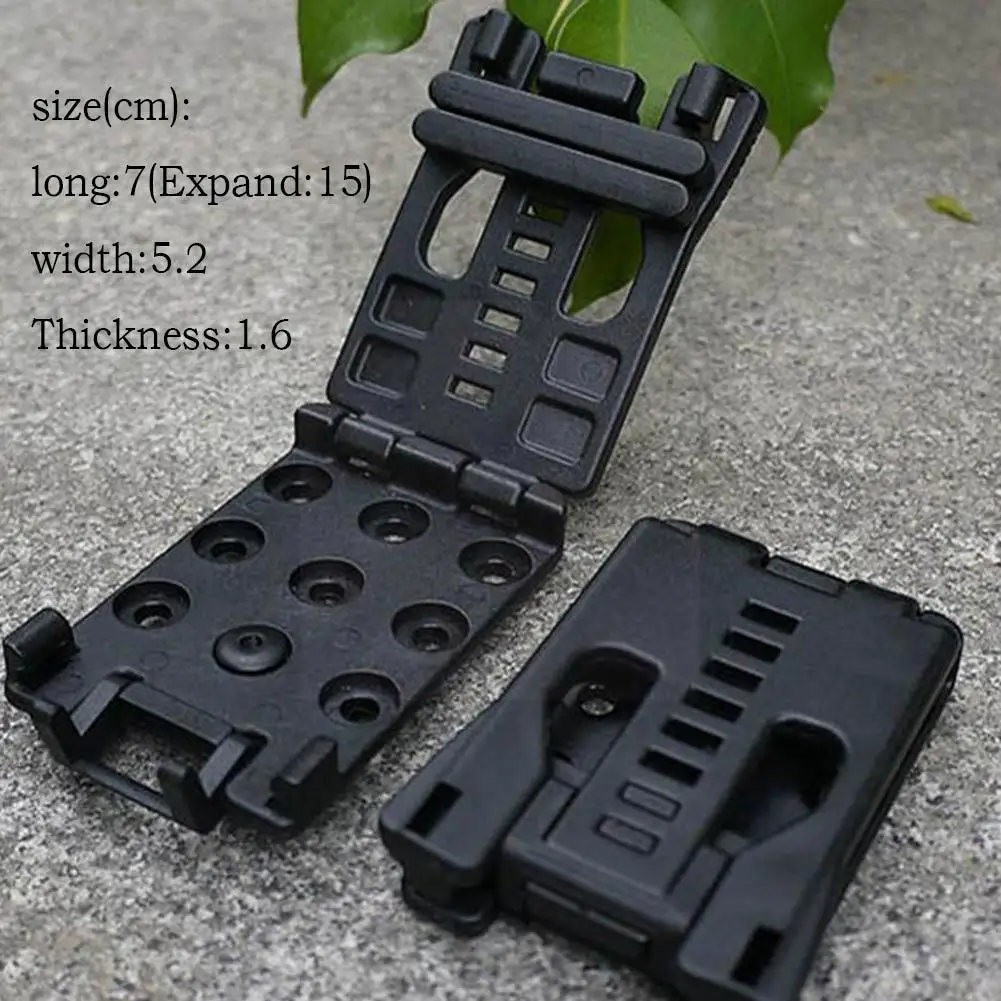 

Multi Function Sheath Kydex Scabbard Belt Clip P2z5 Camping Tool Clamp Waist N5q2