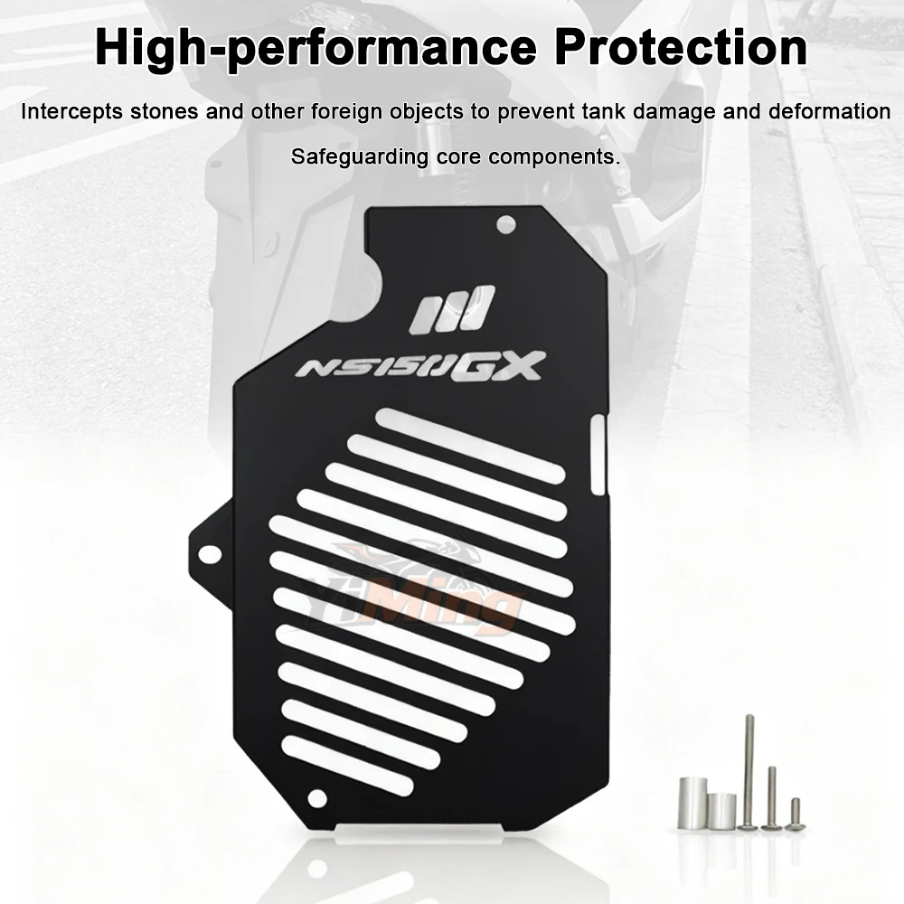 Фото Защитная крышка радиатора для мотоциклов Honda NS150GX, NWG150, NS150XC 2025, PCX160 2022 – аксессуары №5