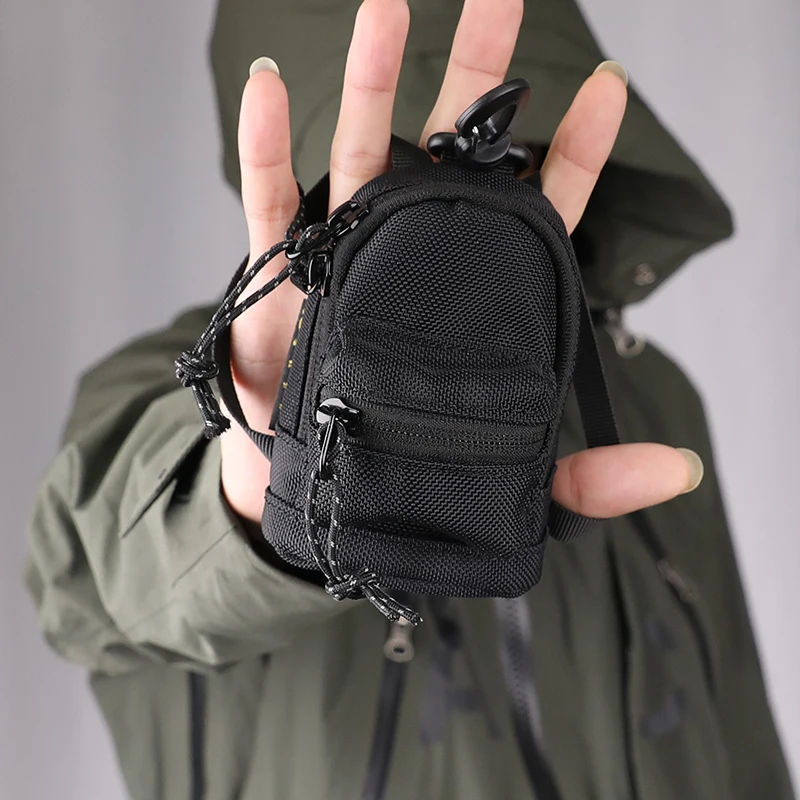 

2022 New Casual Handbag Travel Mini Nylon pendant Backpack Package Bag Fashion Men Chest Bag Man Sling Crossbody Bag