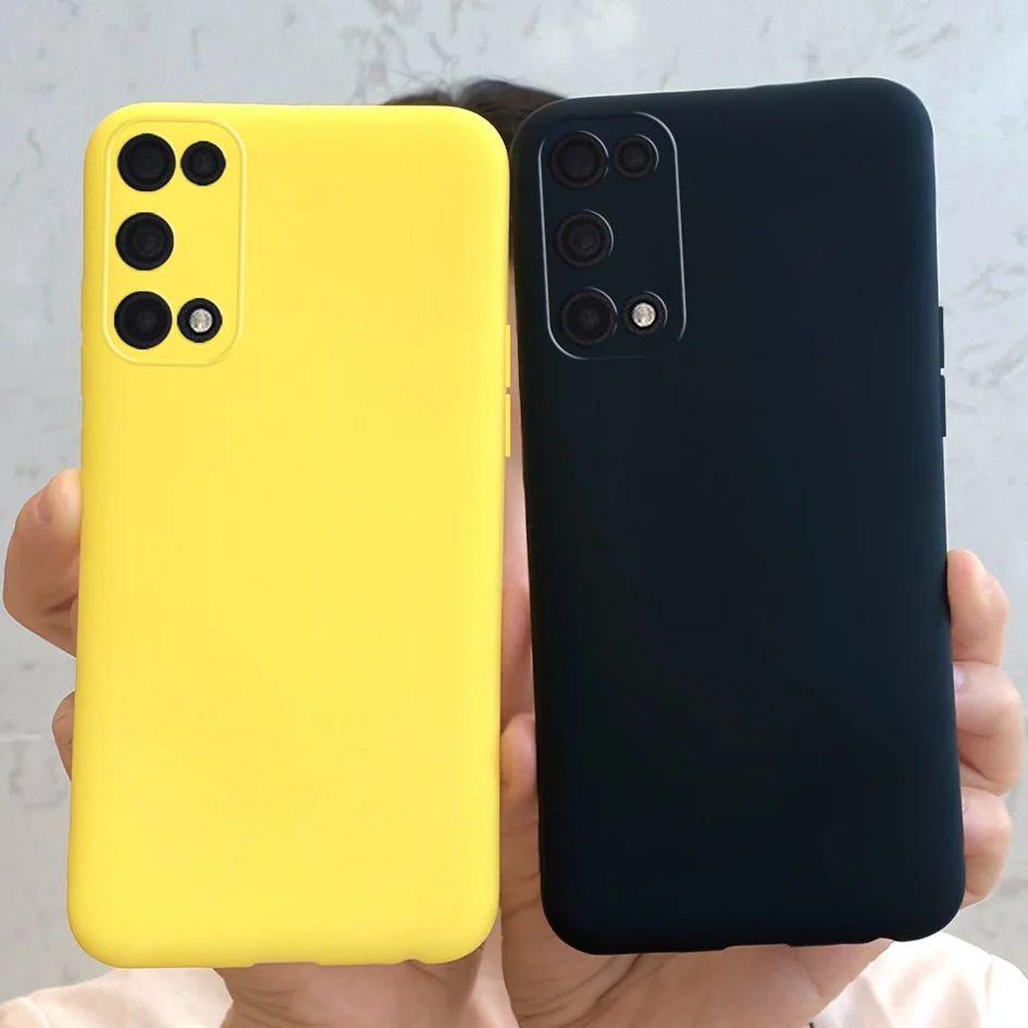 Чехол для Realme 7 5G, чехол для Realme V5 Q2 Narzo 30 Pro 5G, яркий силиконовый чехол для телефона, мягкий чехол для Realme7 мягкий чехол для телефона RMX2111, корпус