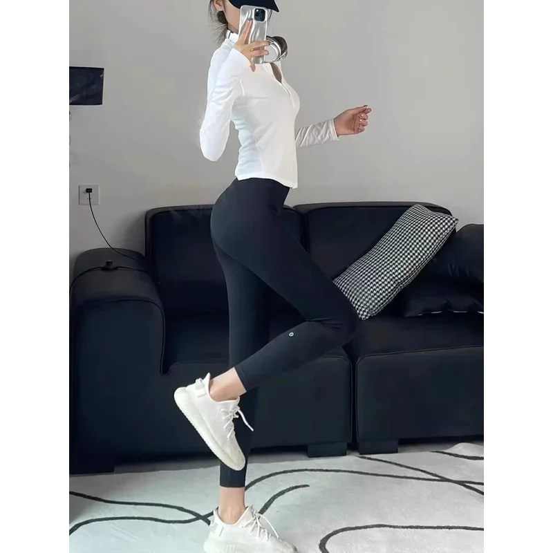 Фото Леггинсы для отдыха с высокой талией YOGA Butterluxe 25 дюймов — мягкие тренировочные штаны для йоги для женщин №5