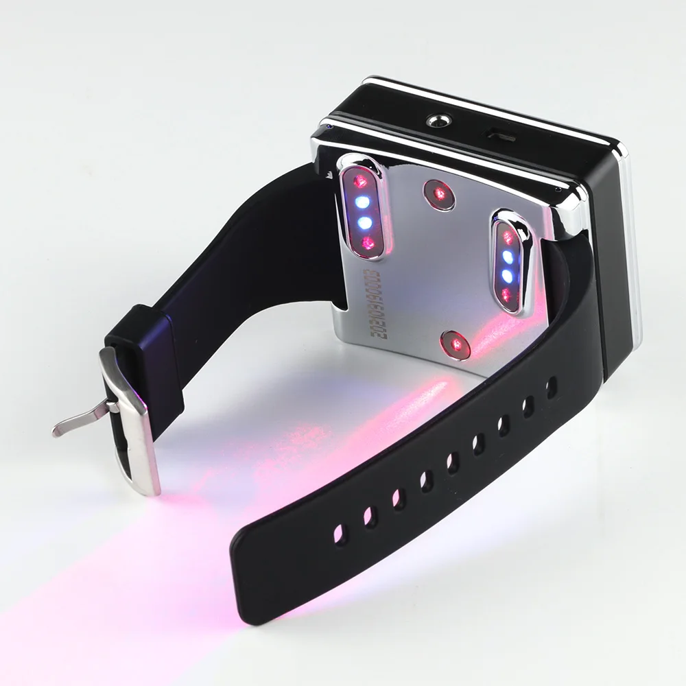 

Medical Diabetic Treatment 650nm Cold Soft Laser Therapy Watch