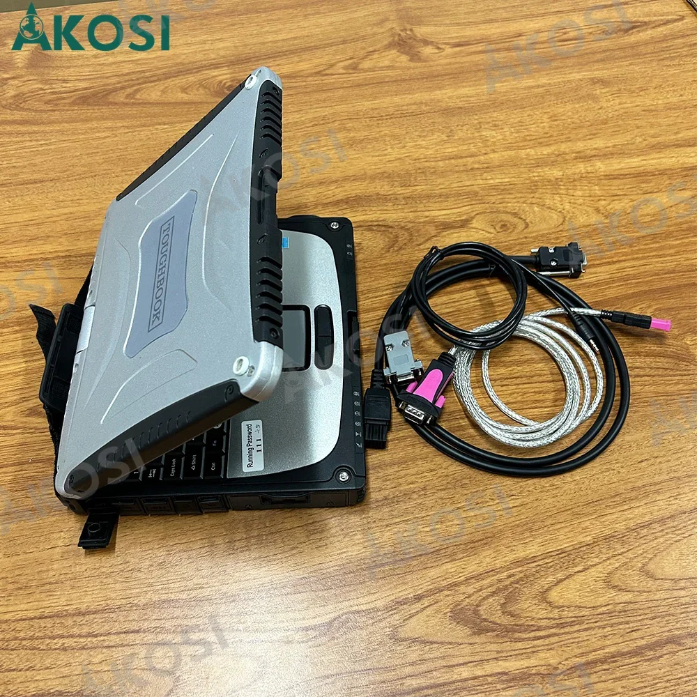 Ноутбук CF19 с диагностикой MITSUBISHI 16A68-00500 кабель для диагностического инструмента