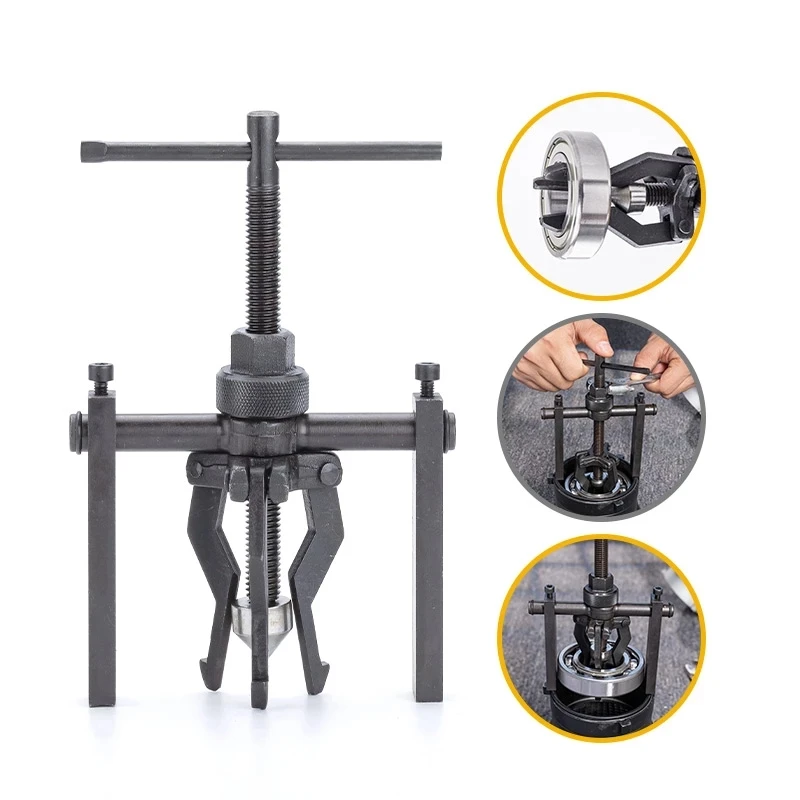 

1 PC Car Inner Bearing Puller Gear 3-jaw Extractor Automotive Repair Tools Kit Labor-saving 3 Jaws Car Separation Bearing Device