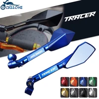 motorcycle aluminum rearview side mirrors 8mm 10mm for yamaha tracer900 700 gt abs mt07 09 tracer trx850 trx 850 1996 2000