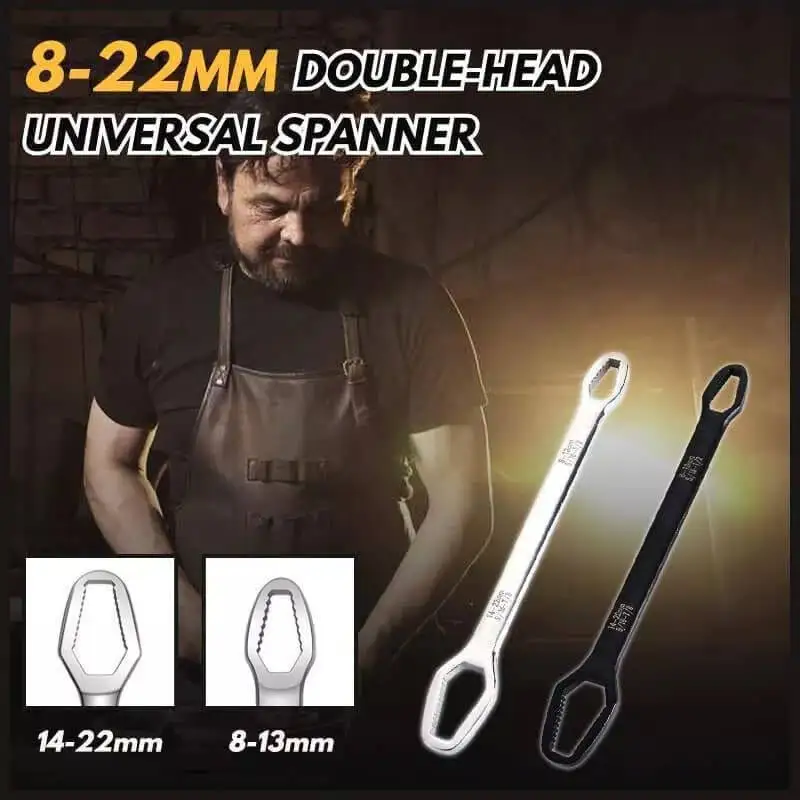 

Easy Double-sided Wrench multi-purpose universal double-headed self-tightening wrench 8-22mm household activity wrench