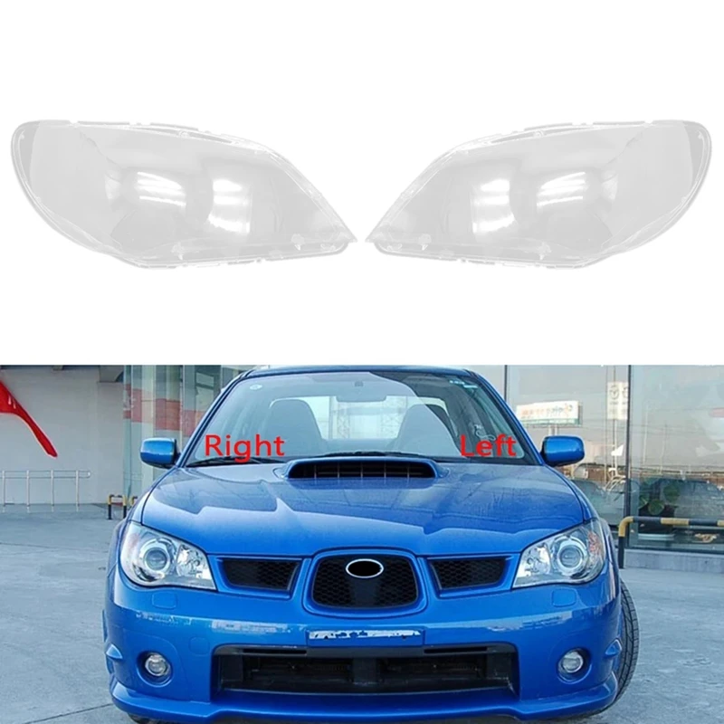 

Car Headlight Shell Lamp Shade Transparent Lens Cover Headlight Cover For Subaru Impreza 2006-2013
