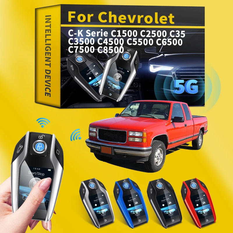 

Для Chevrolet C-K Series C1500 C2500 C35 C3500 C4500 C5500 C6500 C7500 C8500, модифицированный универсальный смарт-пульт дистанционного управления для автомобильного ключ...