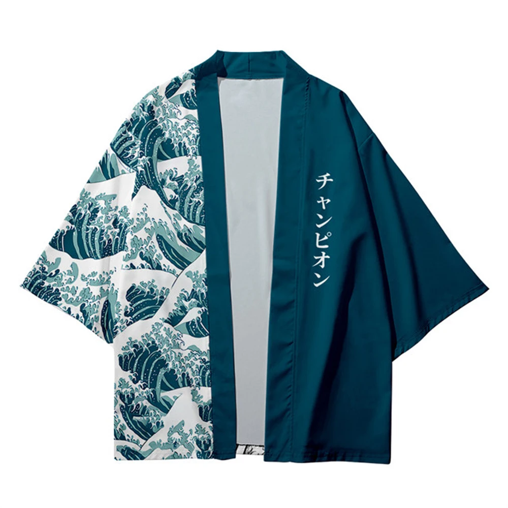 Kimono japonés para Hombre y mujer, cárdigan samurái Haori Yukata Harajuku, ropa de calle informal, diseño Original, Hanbok
