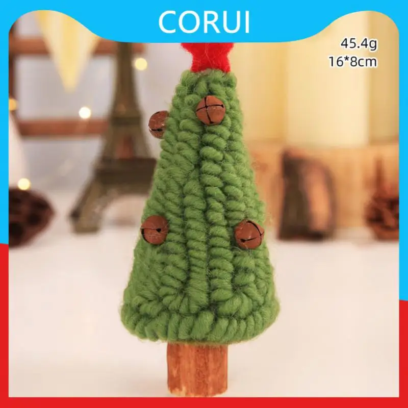 

New Creative Wool Felt Bell Christmas Tree Desktop Ornaments Christmas Tree Window Decoration Home Decoration Accessories