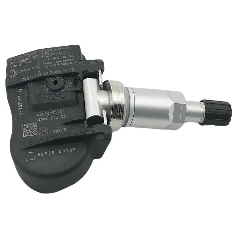 

1/4 шт. 433 МГц TPMS датчик давления в шинах для Hyundai Elantra I30 Ioniq Kia Sportage Niro Soul Genesis G80 52933-D9100