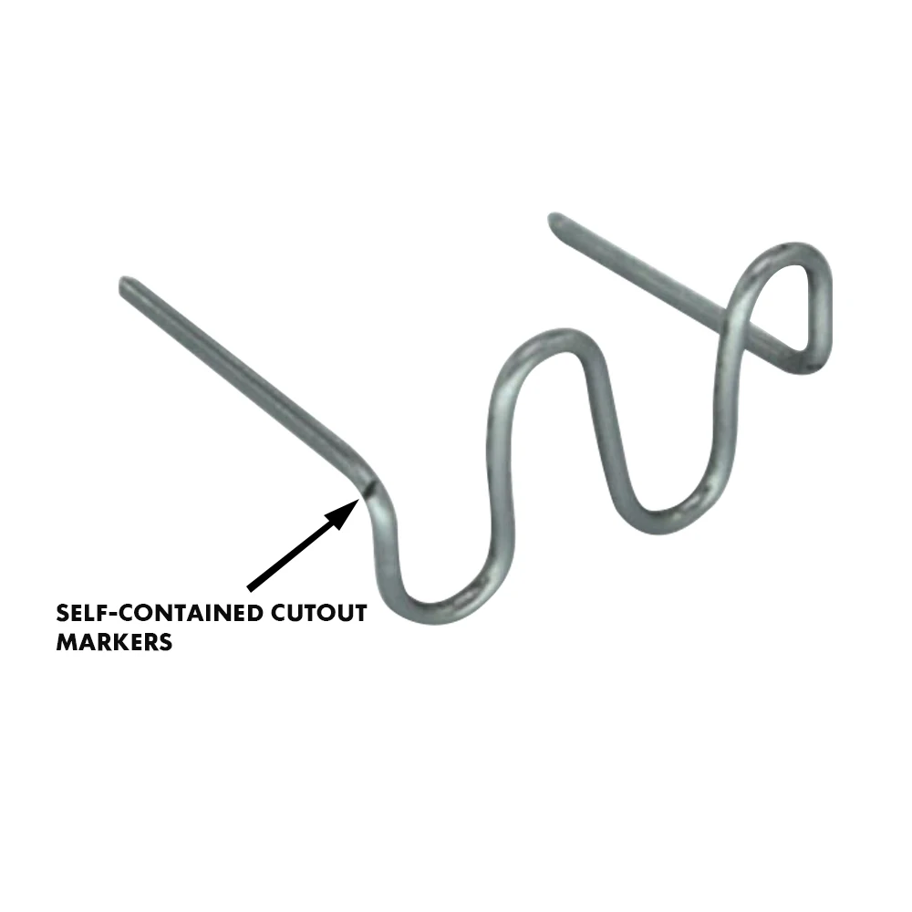 1000 шт./компл. скобы для горячего степлера сварщика пластика ремонт стандартные