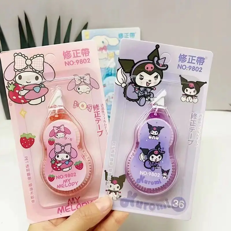 Sanrio Kuromi Cinnamoroll My Melody Новый корректирующий пояс для учащихся Ins милый Kawaii школьные