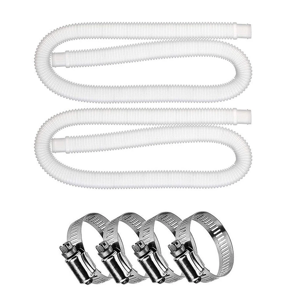 

Spiral Winding Structure Replacement Hose Compatible with For Intex 330 GPH 530 GPH & 1000 GPH Filtration Pumps 2 Pack