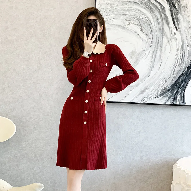 

Женское платье с вырезами на осень и зиму, Y2k